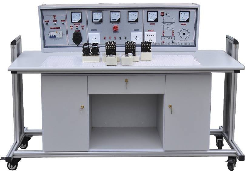 這一款是上海振霖教學(xué)設(shè)備公司生產(chǎn)的ZLCB-801型電工電子實驗臺。