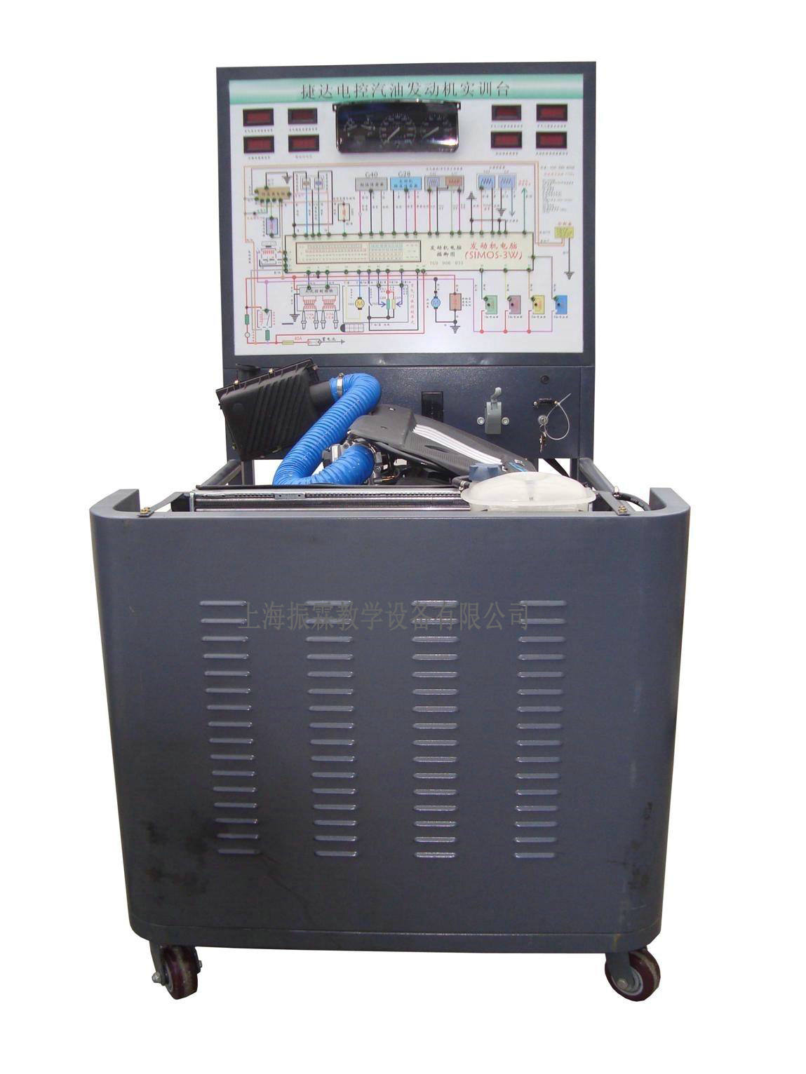 捷達(dá)電控汽油發(fā)動機(jī)實驗臺,電控汽油發(fā)動機(jī)實驗臺