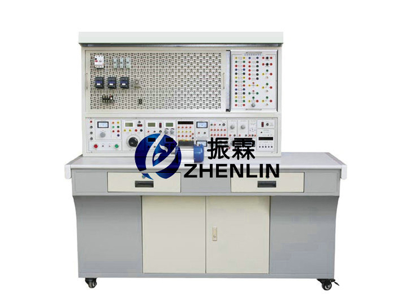 這一款是上海振霖教學設備公司生產的ZLCB-806型初級電工技術實驗裝置。