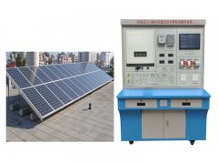 太陽能光伏并網(wǎng)發(fā)電教學(xué)系統(tǒng),光伏發(fā)電試驗臺--上海振霖公司